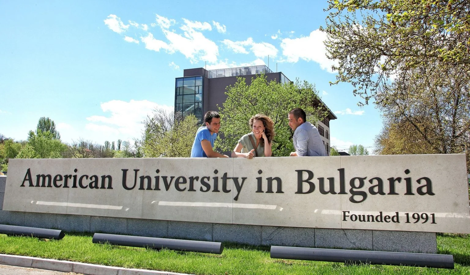 Students at American University in Bulgaria