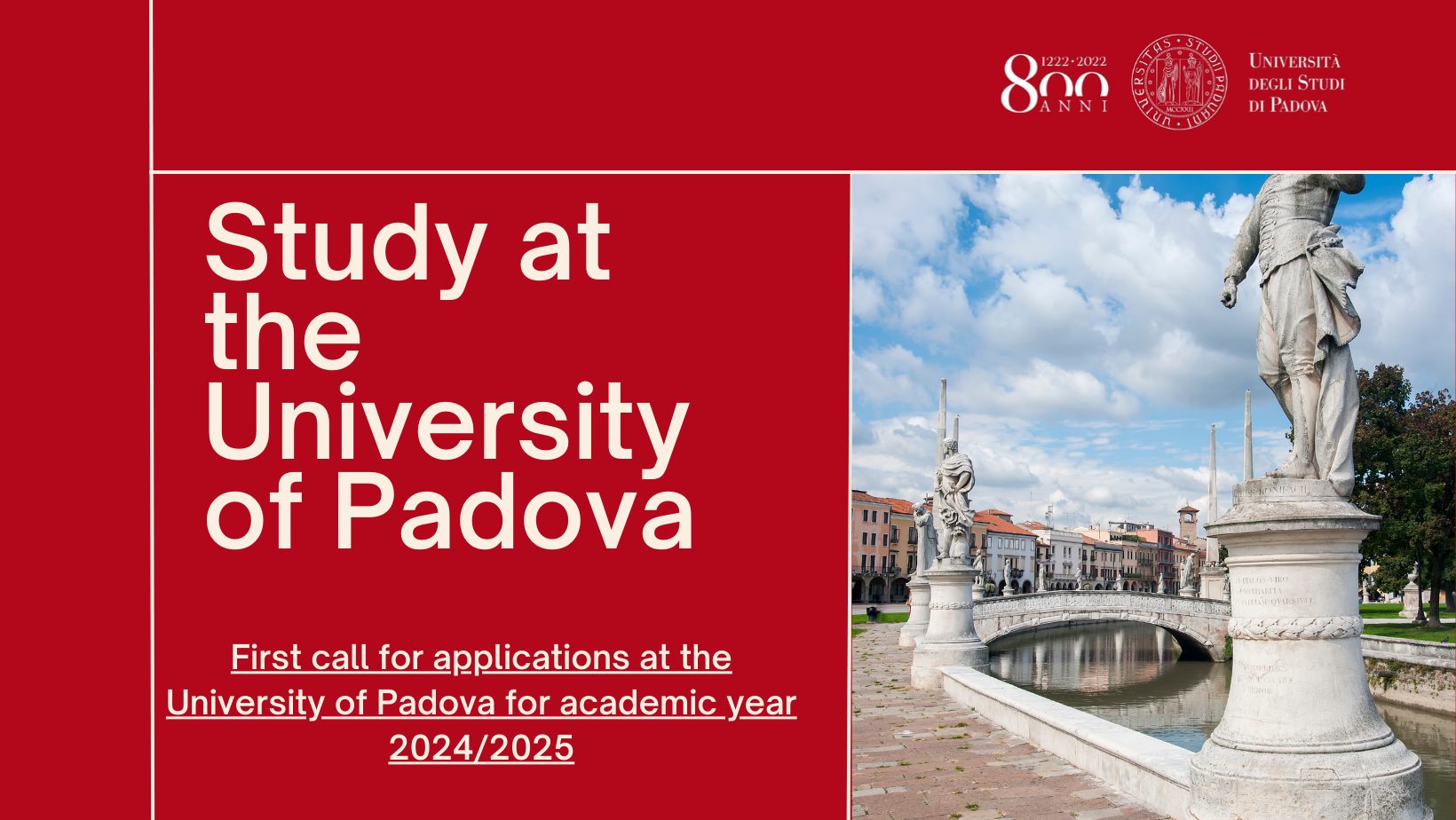 university of padova phd call 2023